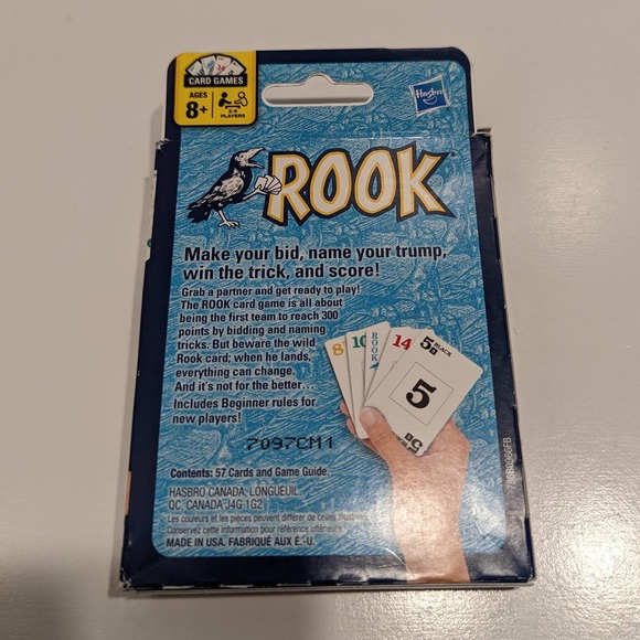 Rook Card Game, Parker Brothers w/ Sealed Deck & Instruction Manual - Picture 2 of 7